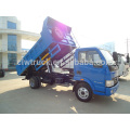 2015 china new 3 tons Yuejin tipper truck in Nigeria, Euro IV hydraulic mini dumpers